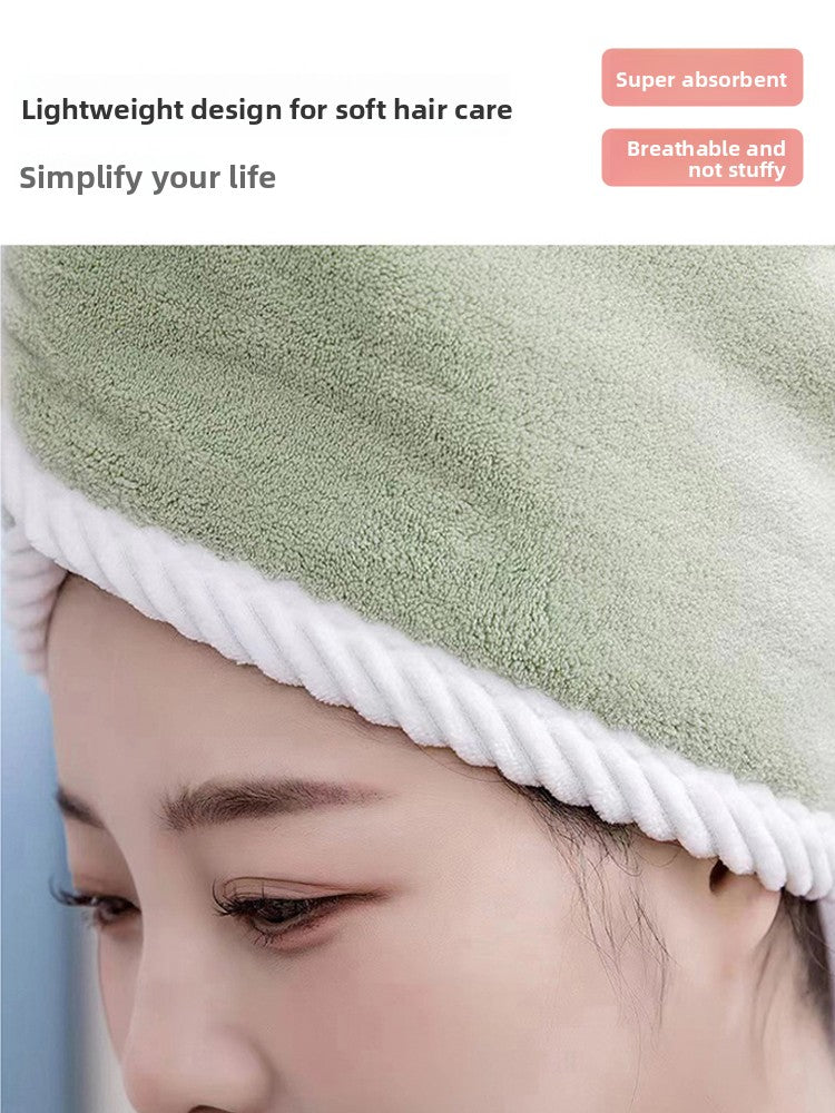 Double Layer Hair Drying Cap