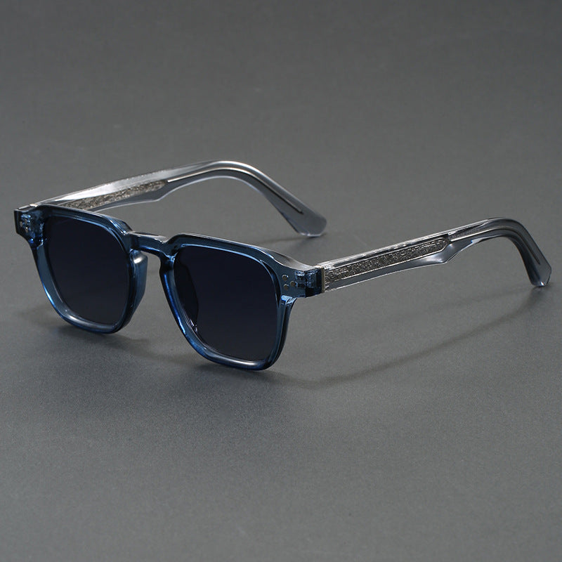 Retro UV Protection Acetate Sunglasses